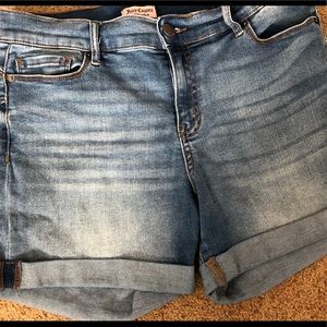 Juicy Couture Denim Shorts Size 10